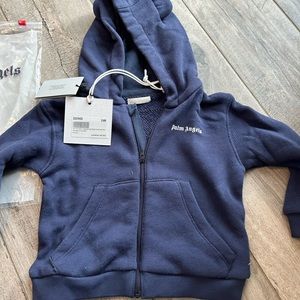 Palm Angels. Size 24 mths navy blue hoodie- BRAND NEW!!